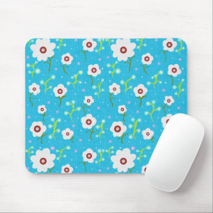 Vintage Flower Mouse Mat