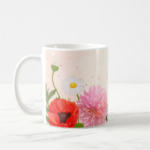 Vintage Flower Mug