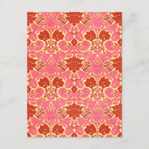 Vintage Flower Postcard