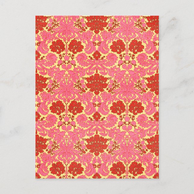 Vintage Flower Postcard (Front)