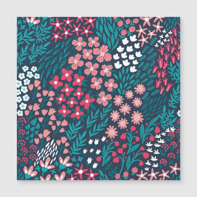 Vintage Flower Seamless Texture. (Front)