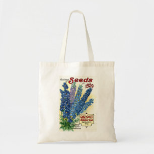 Vintage Flower Seed Catalogue 1929 Tote Bag