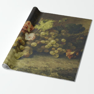 Vintage flowers and grapes Margaretha Roosenboom Wrapping Paper