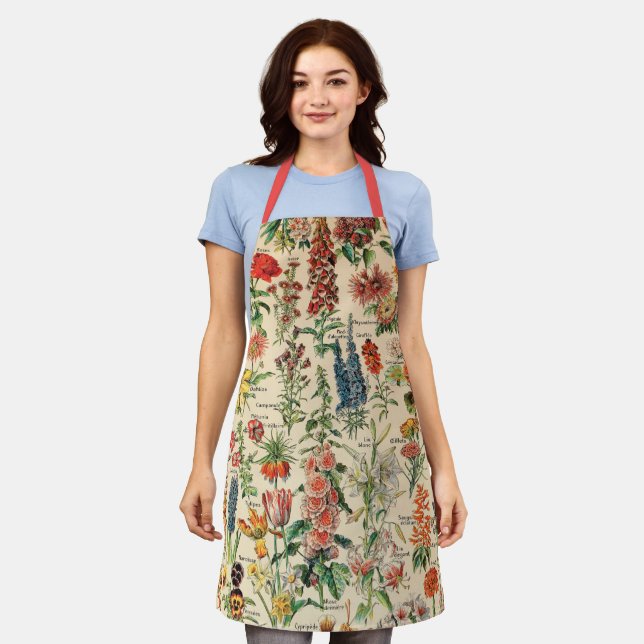 Vintage Flowers   Apron (Worn)