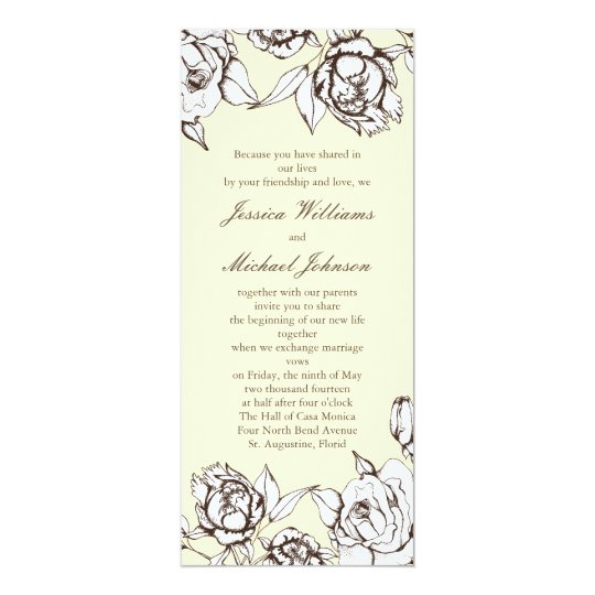 Vintage Flowers Card