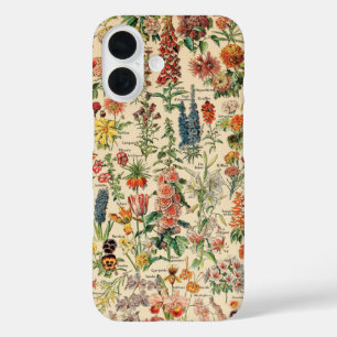 Vintage Flowers iPhone 16 Case