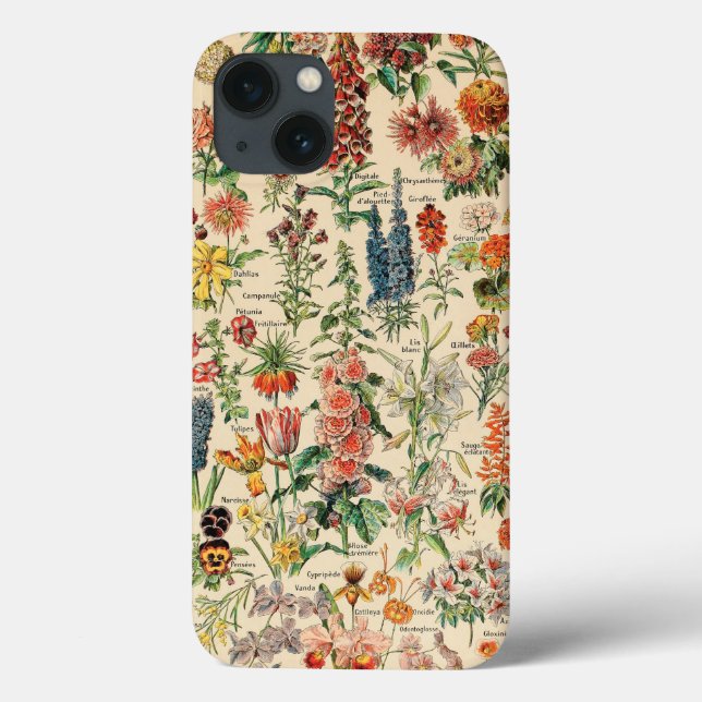Vintage Flowers  Case-Mate iPhone Case (Back)