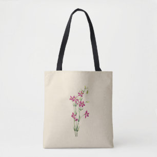 Vintage Flowers - Centaurium by Mary Vaux Walcott Tote Bag