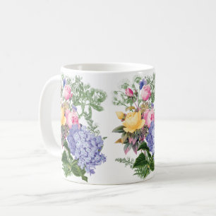 Vintage Flowers Coffee Mug