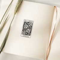 Vintage Flowers Custom Ex Libris Book
