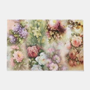 Vintage Flowers Doormat