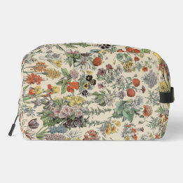 Vintage Flowers Dopp Kit