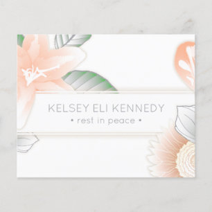 vintage flowers elegant funeral