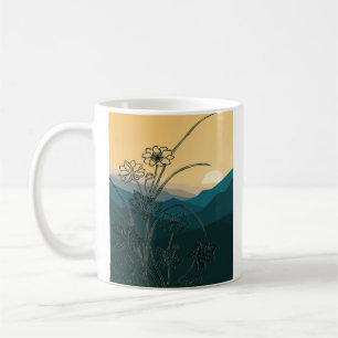 Vintage Flowers Floral Plants Nature Botany Art Coffee Mug