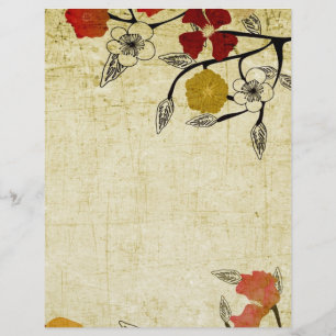 Vintage flowers Flyer