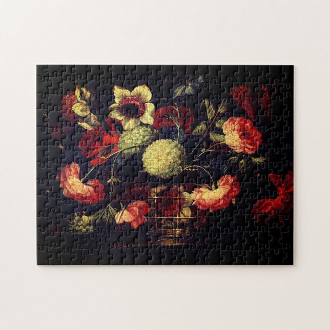 Vintage Flowers  Jigsaw Puzzle (Horizontal)
