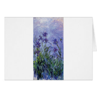 vintage flowers lilac-irises-1917 monet.
