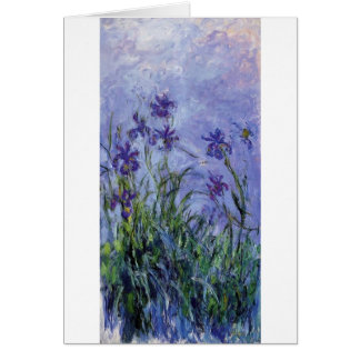 vintage flowers lilac-irises-1917 monet.