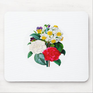 Vintage Flowers Mouse Mat