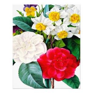 Vintage Flowers Photo Print