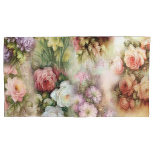 Vintage Flowers Pillowcase