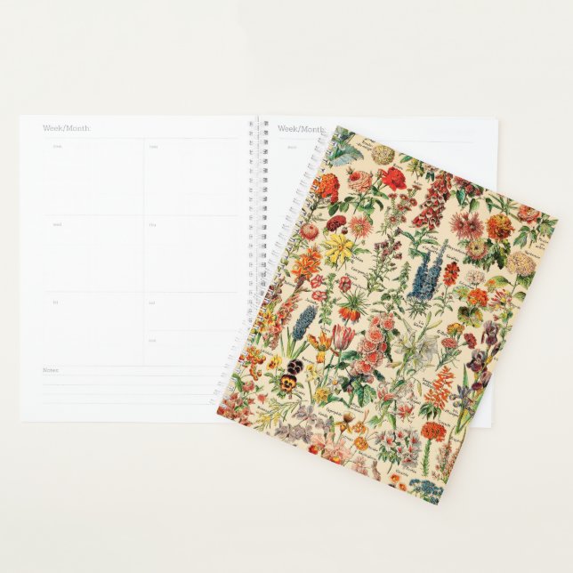 Vintage Flowers Planner (Display)