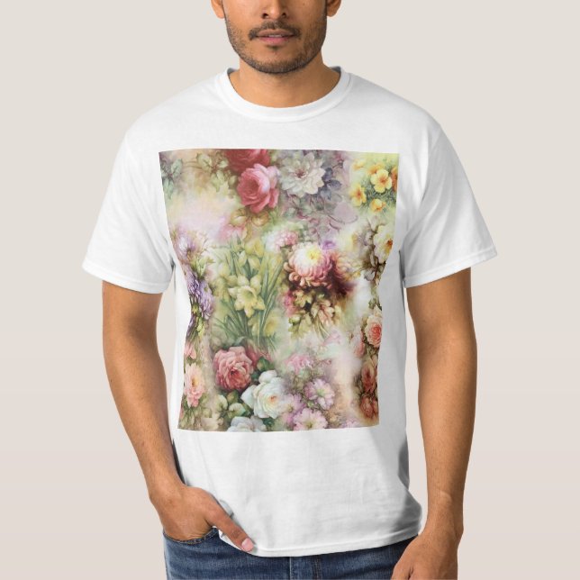 Vintage Flowers T-Shirt (Front)
