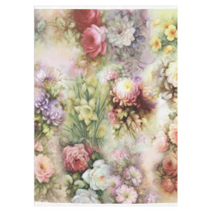 Vintage Flowers Tablecloth