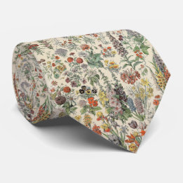 Vintage Flowers Tie