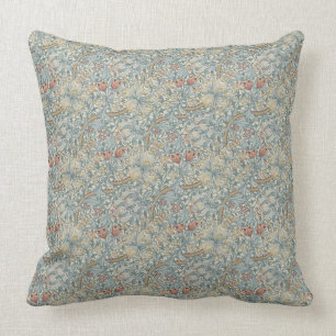 Vintage Flowers William Morris Golden Lily Cushion