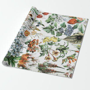 Vintage Flowers Wrapping Paper