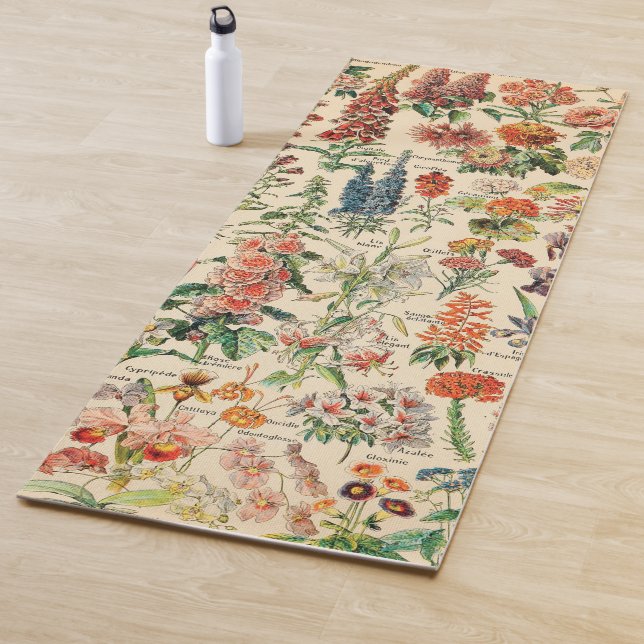 Vintage Flowers Yoga Mat (In Situ)