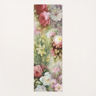 Vintage Flowers Yoga Mat