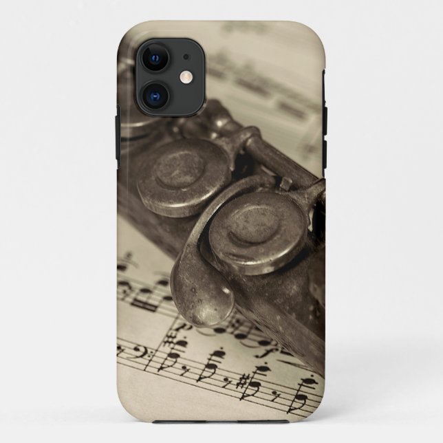 Vintage Flute Case-Mate iPhone Case (Back)
