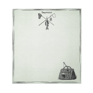 Vintage Fly Fishing Notepad