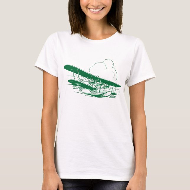 Vintage Flying Boat T-Shirt (Front)