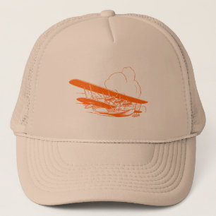 Vintage Flying Boat Trucker Hat