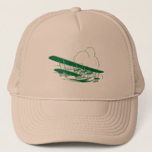 Vintage Flying Boat Trucker Hat