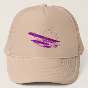 Vintage Flying Boat Trucker Hat