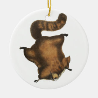 Vintage Flying Squirrel Ceramic Tree Decoration