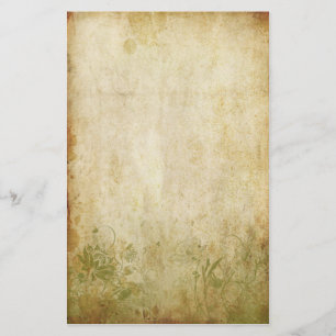 Vintage Foliage - Green Stationery
