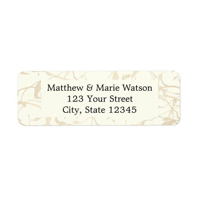 Vintage Foliage Pattern (Front)