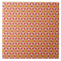 Vintage Folk Art Floral Pattern