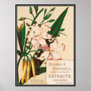 Vintage : food advertising - poster