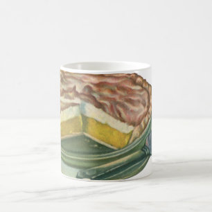 Vintage Food, Lemon Meringue Pie Dessert Coffee Mug