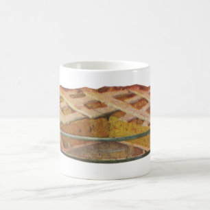 Vintage Foods, Dessert, Thanksgiving Pumpkin Pie Coffee Mug