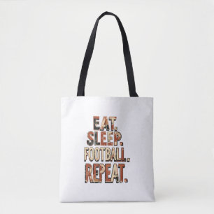 Vintage Football Fan Design   Retro Soccer Graphic Tote Bag