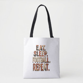 Vintage Football Fan Design | Retro Soccer Graphic Tote Bag