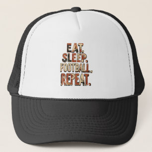 Vintage Football Fan Design Retro Soccer Graphic Trucker Hat