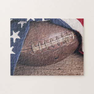 Vintage Football Jigsaw Puzzle